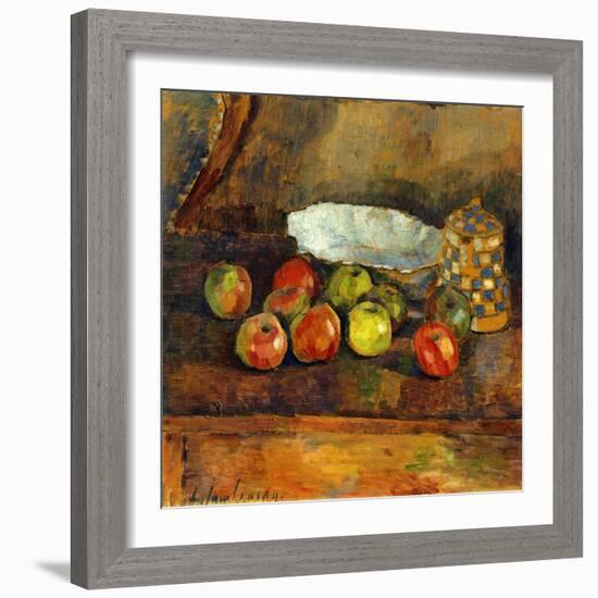 Still-Life with Apples; Stilleben Mit Apfeln, C.1907-Alexej Von Jawlensky-Framed Giclee Print