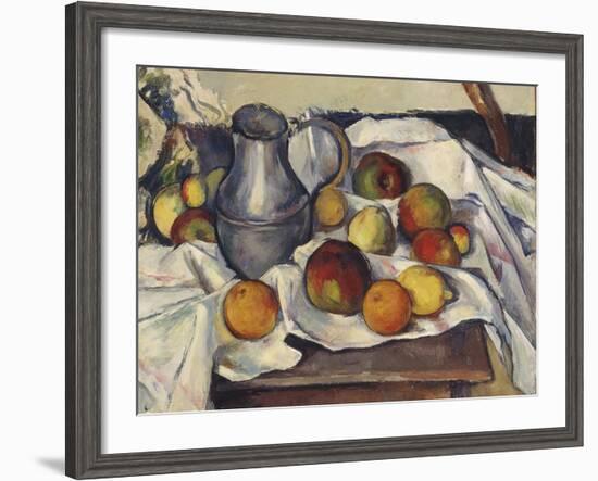 Still Life with Apples; Stilleben Mit Apfeln-Emil Orlik-Framed Giclee Print