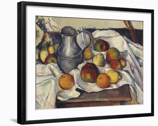 Still Life with Apples; Stilleben Mit Apfeln-Emil Orlik-Framed Giclee Print