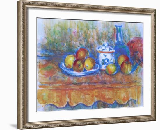 Still Life with Apples-Paul Cézanne-Framed Collectable Print