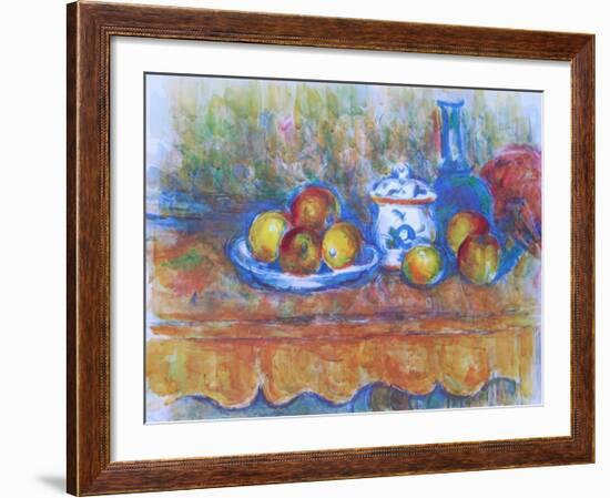 Still Life with Apples-Paul Cézanne-Framed Collectable Print