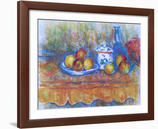 Still Life with Apples-Paul Cézanne-Framed Collectable Print
