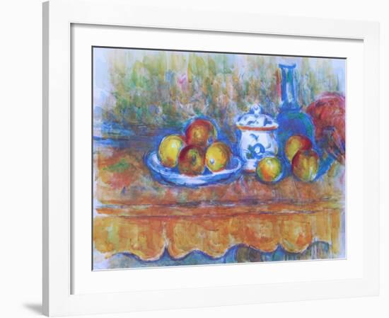 Still Life with Apples-Paul Cézanne-Framed Collectable Print