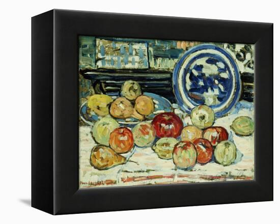 Still Life with Apples-Maurice Brazil Prendergast-Framed Premier Image Canvas