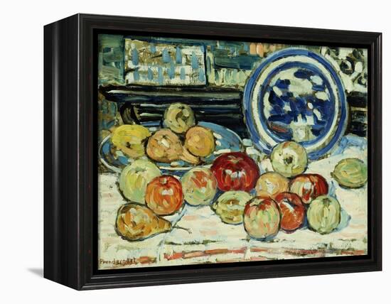 Still Life with Apples-Maurice Brazil Prendergast-Framed Premier Image Canvas