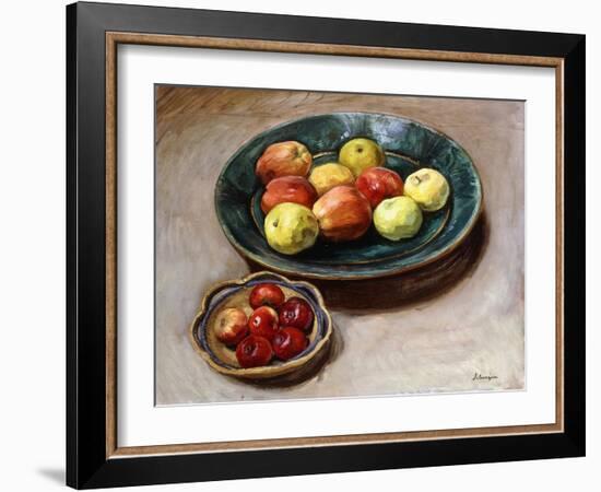 Still-life with Apples-Henri Lebasque-Framed Giclee Print