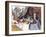 Still Life with Apples-Paul Cézanne-Framed Giclee Print