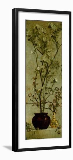 Still Life with Azaleas and Apple Blossoms-Charles Caryl Coleman-Framed Art Print