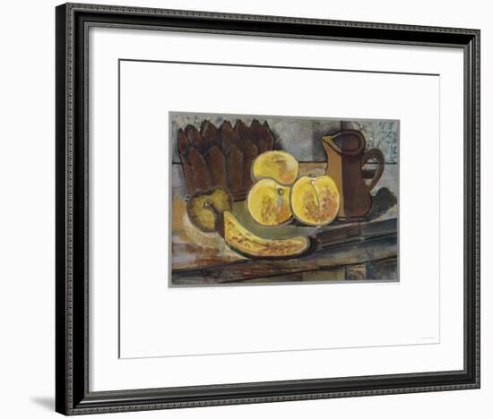 Still Life with Banana-Georges Braque-Framed Collectable Print