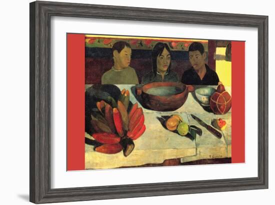 Still Life with Banana-Paul Gauguin-Framed Art Print