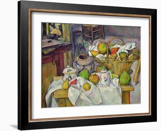 Still Life with Basket, 1888-90-Paul Cézanne-Framed Giclee Print