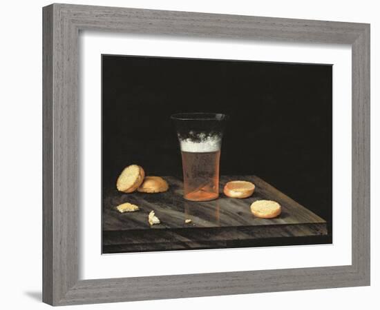 Still Life with Beer Glass-Johann Georg Hinz-Framed Giclee Print