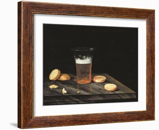 Still Life with Beer Glass-Johann Georg Hinz-Framed Giclee Print