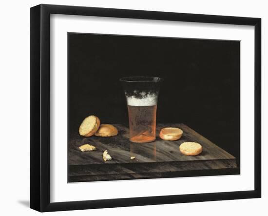 Still Life with Beer Glass-Johann Georg Hinz-Framed Giclee Print