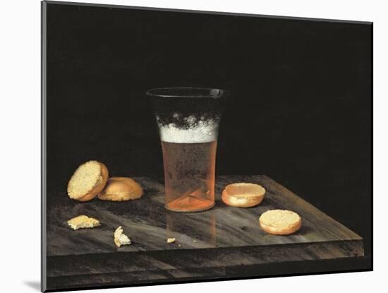 Still Life with Beer Glass-Johann Georg Hinz-Mounted Giclee Print