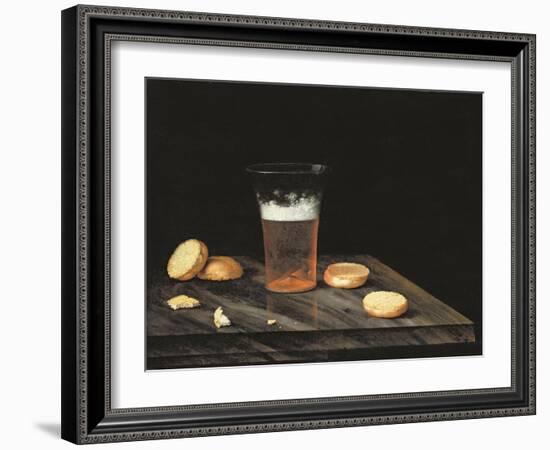 Still Life with Beer Glass-Johann Georg Hinz-Framed Giclee Print