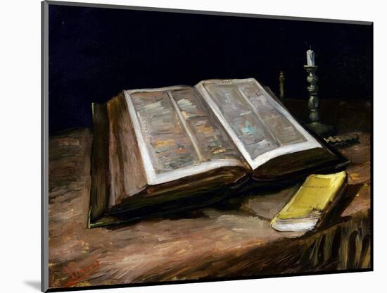 Still Life with Bible-Vincent van Gogh-Mounted Giclee Print