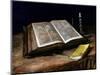 Still Life with Bible-Vincent van Gogh-Mounted Giclee Print