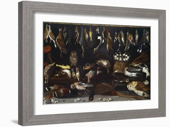 Still-Life with Birds, before 1607-Campana-Framed Giclee Print