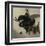 Still Life with Black Rooster and Two Rabbits-Cornelis Lelienbergh-Framed Art Print