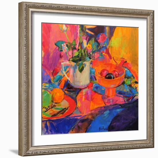 Still Life with Bloomingdale's Bowl-Peter Graham-Framed Giclee Print