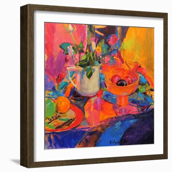 Still Life with Bloomingdale's Bowl-Peter Graham-Framed Giclee Print