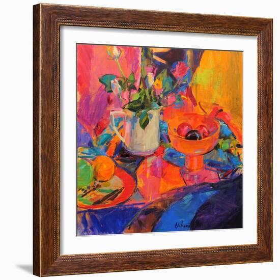 Still Life with Bloomingdale's Bowl-Peter Graham-Framed Giclee Print