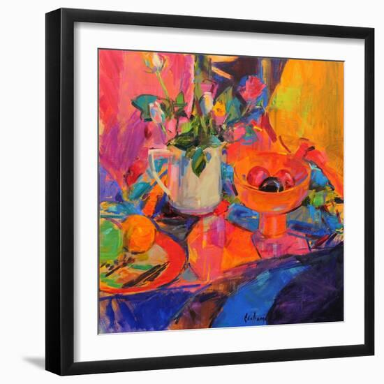 Still Life with Bloomingdale's Bowl-Peter Graham-Framed Giclee Print