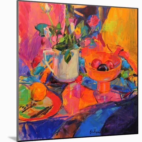 Still Life with Bloomingdale's Bowl-Peter Graham-Mounted Giclee Print