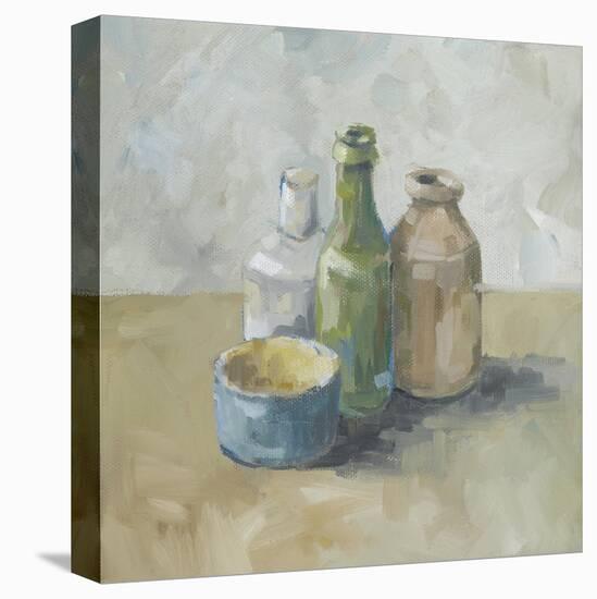 Still life with Blue Bowl-Steven Johnson-Framed Stretched Canvas