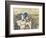 Still Life with Blue Pot, C.1900-Paul Cézanne-Framed Giclee Print