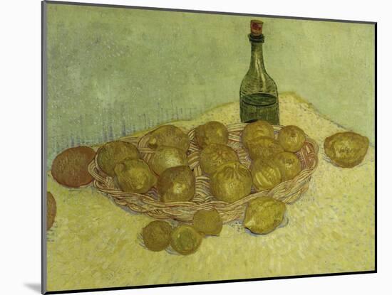 Still-Life with Bottle, Lemons and Oranges, 1888-Vincent van Gogh-Mounted Giclee Print