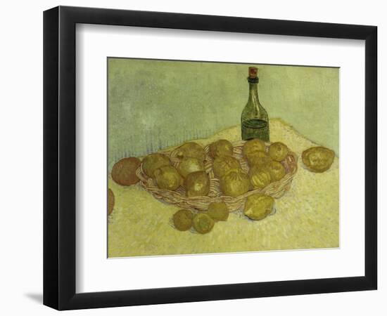 Still-Life with Bottle, Lemons and Oranges, 1888-Vincent van Gogh-Framed Giclee Print