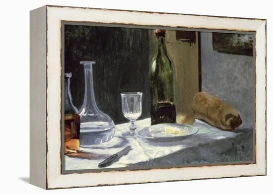 Still Life with Bottles, 1859-Claude Monet-Framed Premier Image Canvas