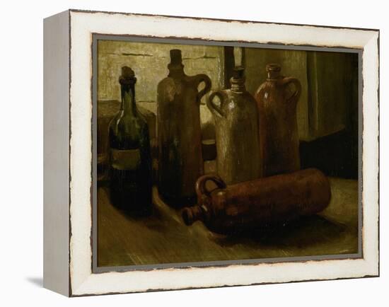 Still-Life with Bottles-Vincent van Gogh-Framed Premier Image Canvas