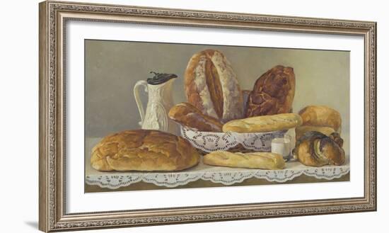 Still Life With Bread-Valeriy Chuikov-Framed Giclee Print