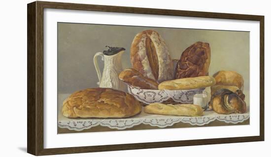 Still Life With Bread-Valeriy Chuikov-Framed Giclee Print