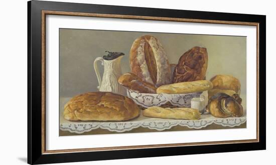 Still Life With Bread-Valeriy Chuikov-Framed Giclee Print