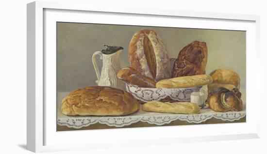 Still Life With Bread-Valeriy Chuikov-Framed Giclee Print