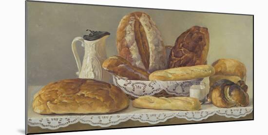 Still Life With Bread-Valeriy Chuikov-Mounted Giclee Print