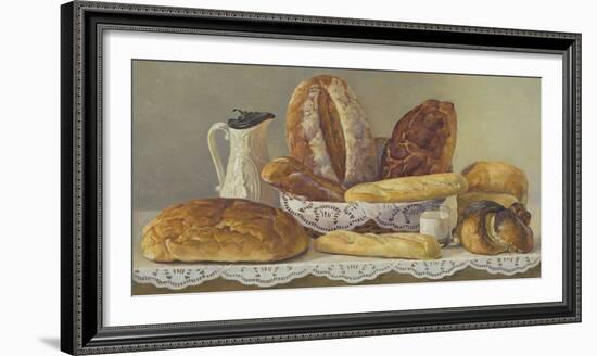 Still Life With Bread-Valeriy Chuikov-Framed Giclee Print