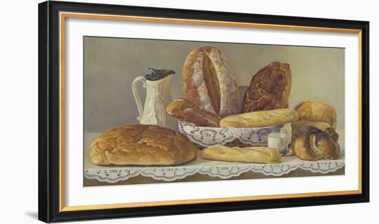 Still Life With Bread-Valeriy Chuikov-Framed Giclee Print