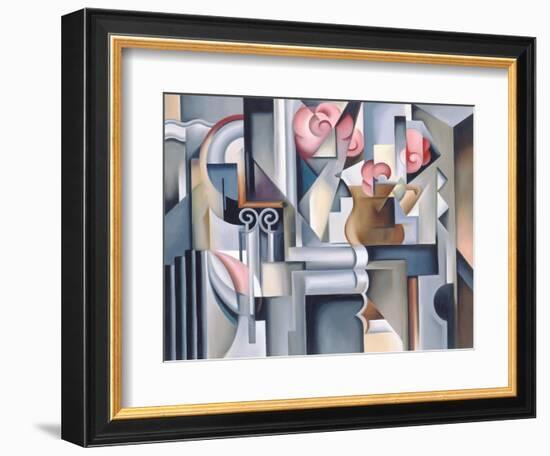 Still Life with Brown Jug-Catherine Abel-Framed Giclee Print