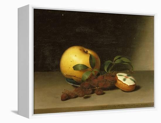 Still Life with Cake, 1822-Raphaelle Peale-Framed Premier Image Canvas