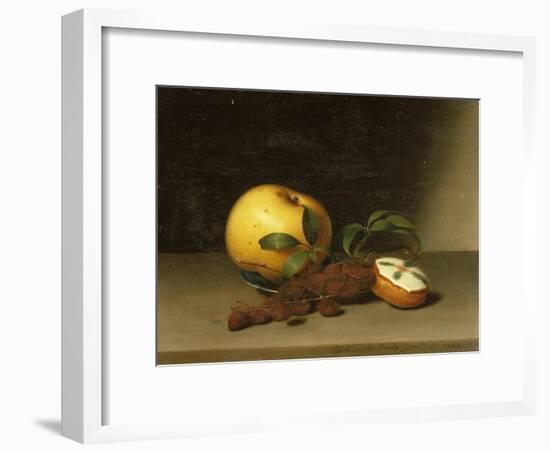 Still Life with Cake, 1822-Raphaelle Peale-Framed Premium Giclee Print