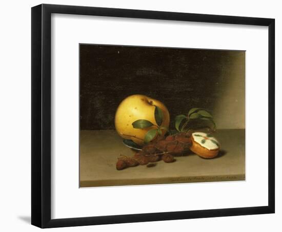 Still Life with Cake, 1822-Raphaelle Peale-Framed Giclee Print