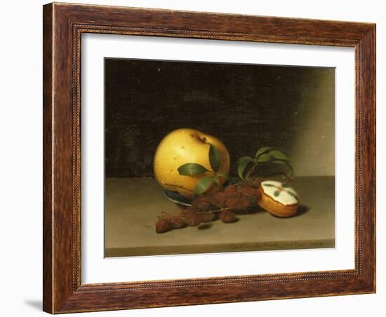 Still Life with Cake, 1822-Raphaelle Peale-Framed Giclee Print