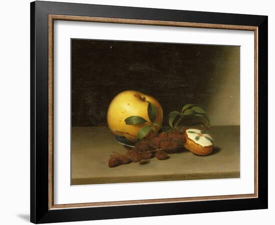 Still Life with Cake, 1822-Raphaelle Peale-Framed Giclee Print