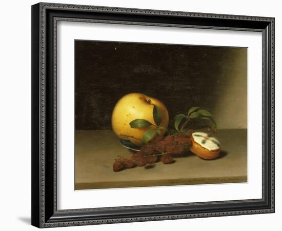 Still Life with Cake, 1822-Raphaelle Peale-Framed Giclee Print