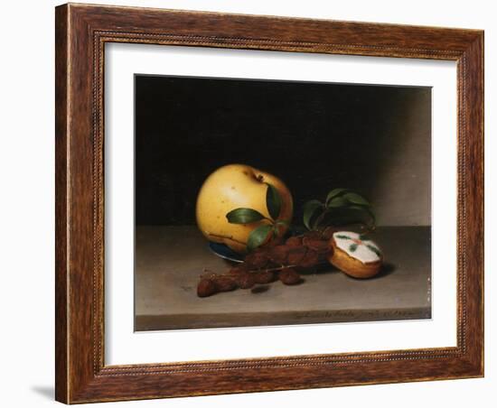 Still Life with Cake-Raphaelle Peale-Framed Giclee Print